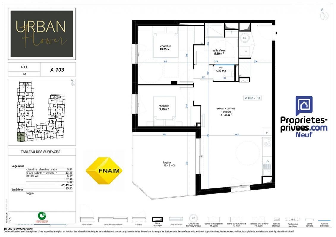 NARBONNE FRAIS DE NOTAIRE OFFERTS pour cet Appartement 3 pièce(s) à NARBONNE 3