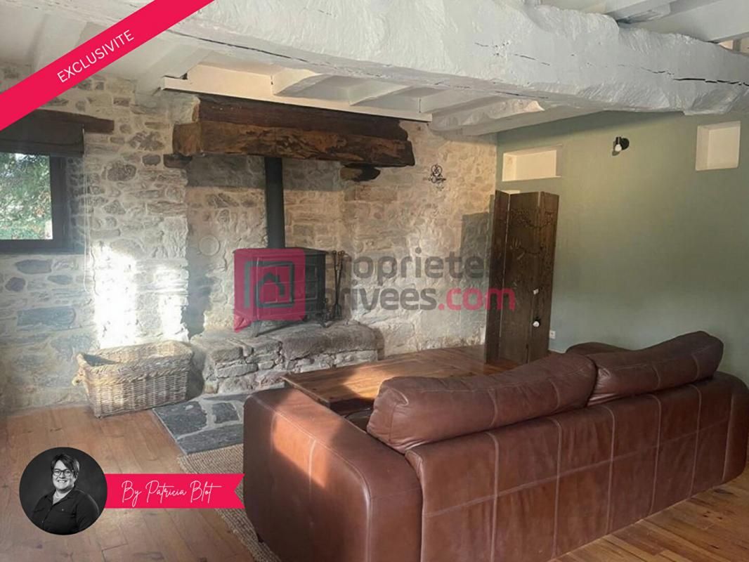 BEGANNE Maison de bourg pleine de charme avec grand terrain et vue dégagée - 58 m² 2