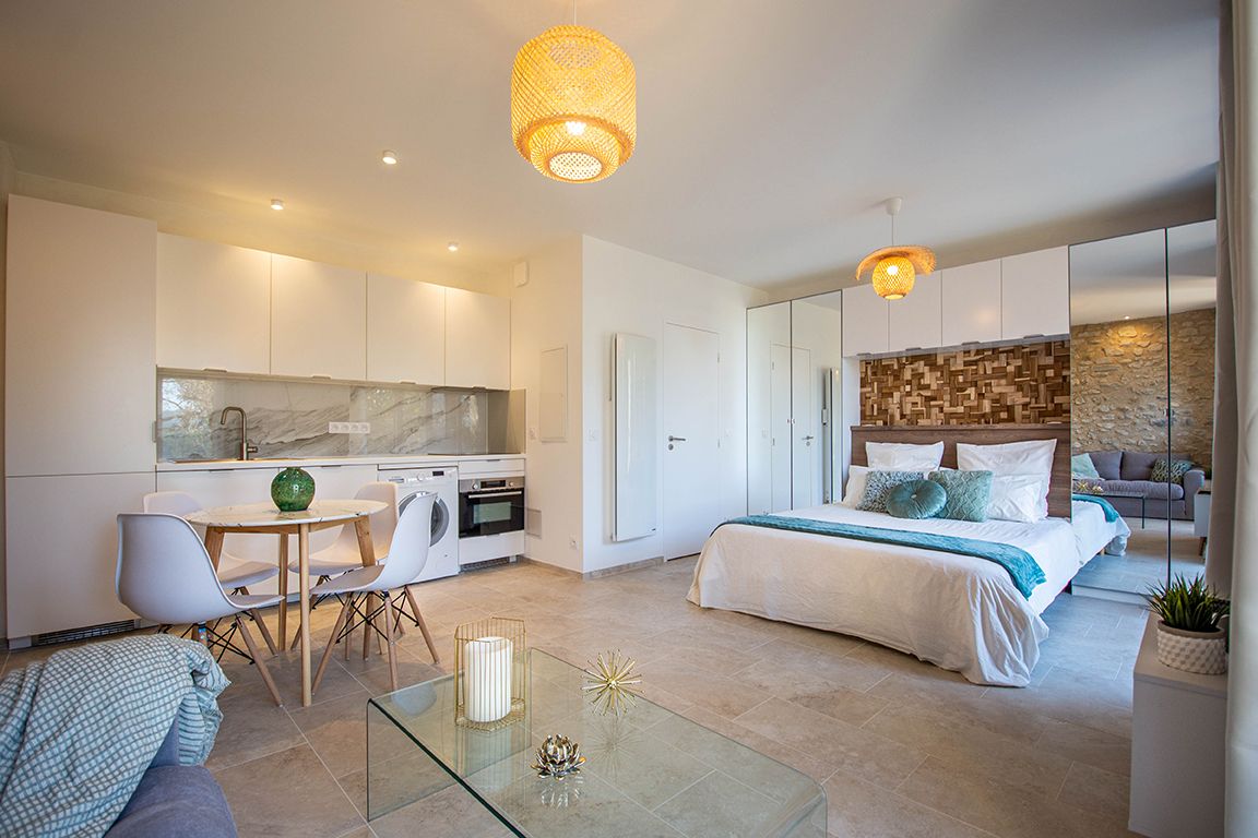 Appartement avec terrasse et jardin