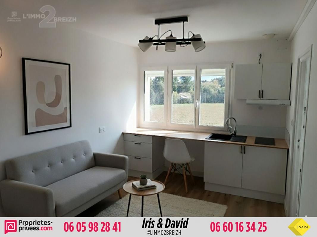 CAMORS Appartement T1 à Locoal-Camors 17 m2 1