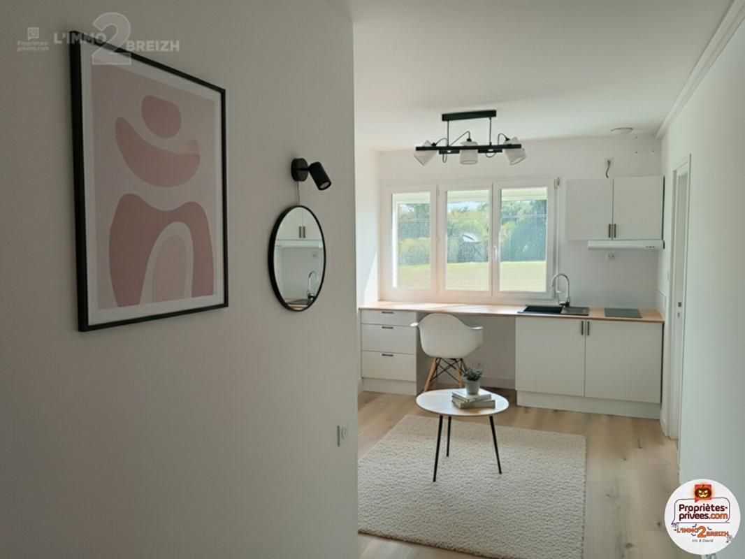 CAMORS Appartement T1 à Locoal-Camors 17 m2 3