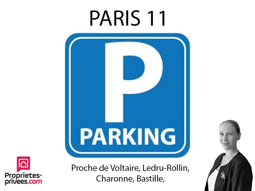 PARIS-11E-ARRONDISSEMENT Place de parking - box fermé de 17 m2 - Paris 11 Roquette 2
