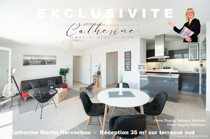 SAINT-NAZAIRE Appartement 3 chambres, 81.90 m2 + Cellier 6,70m² + Parking privatif 1