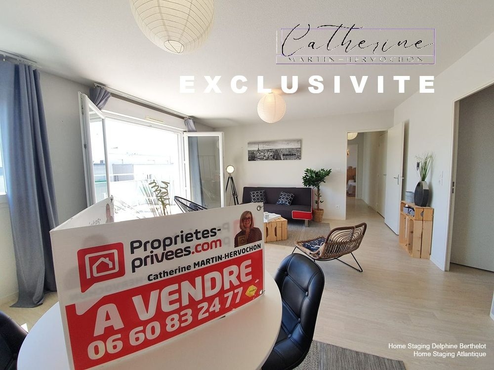 SAINT-NAZAIRE Appartement 3 chambres, 81.90 m2 + Cellier 6,70m² + Parking privatif 3