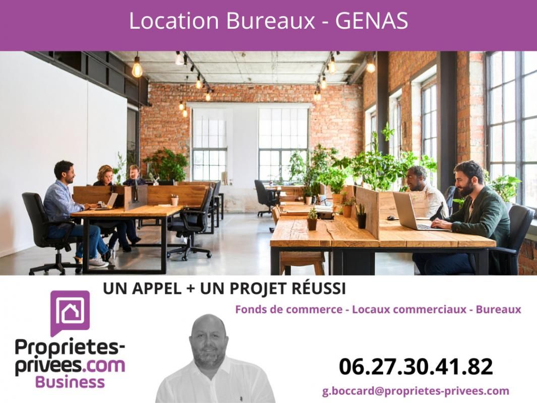 GENAS 69740 GENAS - Location Bureaux 825 m² 1