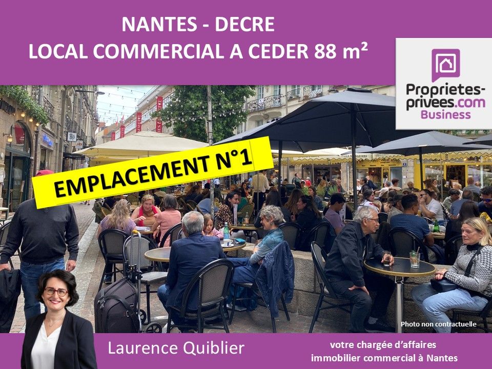 44000 NANTES - BAIL A CEDER, LOCAL 88 m² + RESERVE - DECRE