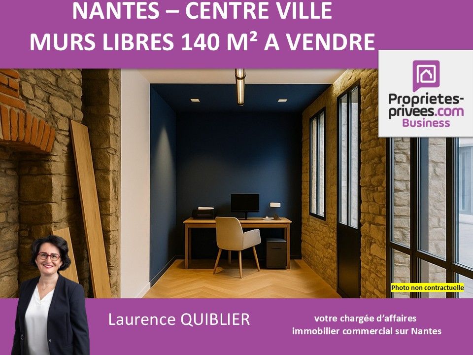 44000 NANTES - LOCAL COMMERCIAL LIBRE 140 M² A VENDRE