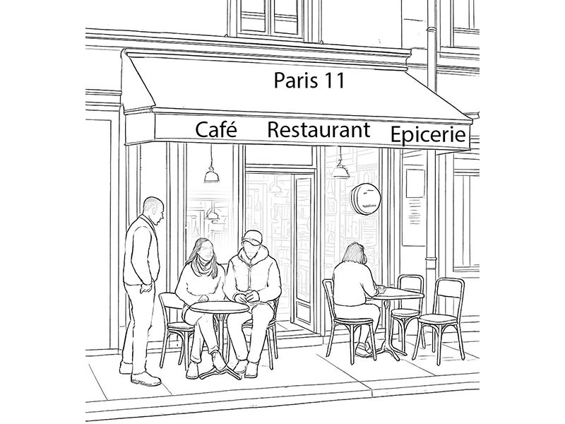 PARIS-11E-ARRONDISSEMENT Paris 11e - Quartier Saint-Ambroise / Popincourt Vente Fonds de Commerce ? Café / Sandwicherie Italienne 1
