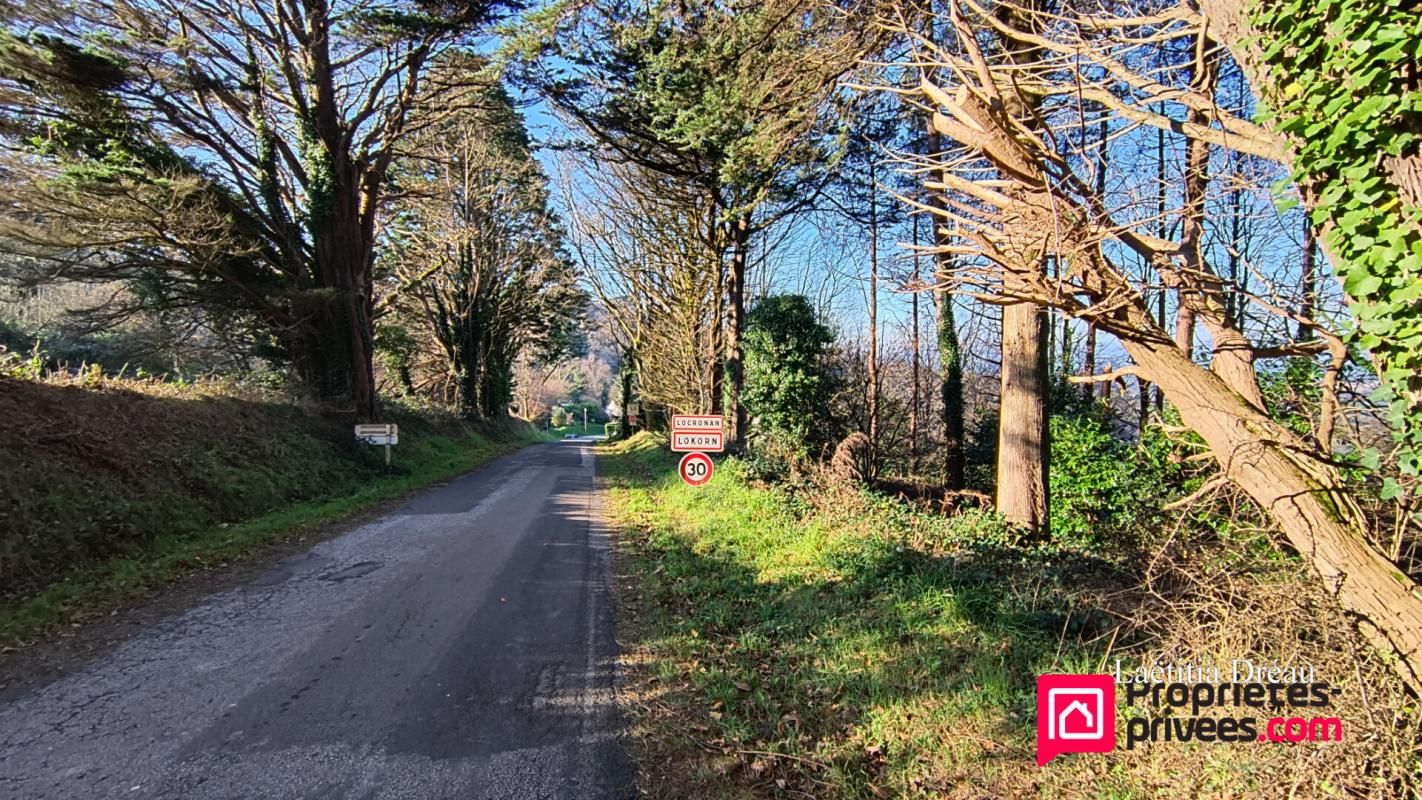 LOCRONAN Exclusivité ! Finistère 29180 Locronan. Terrain constructible en partie viabilisé. Libre de constructeur. Vue Mer 4