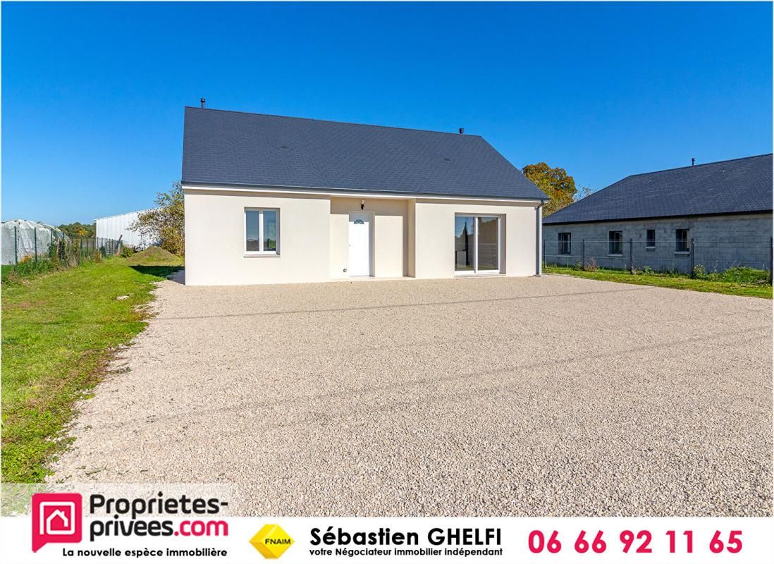 CONTRES proche de Contres-belle maison de plain pied-2 chambres-cellier- 920 m² 3