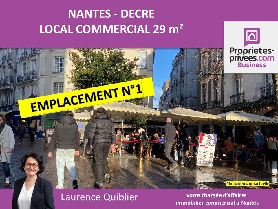 44000 NANTES DECRE - LOCAL A LOUER + DROIT D'ENTREE, LOCAL 29 m²