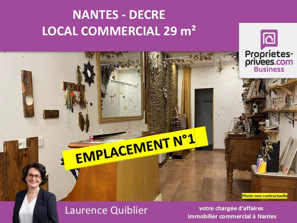 NANTES 44000 NANTES DECRE - LOCAL A LOUER + DROIT D'ENTREE, LOCAL 29 m² 3