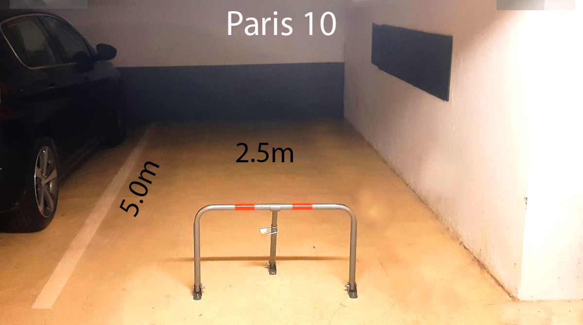 PARIS-10E-ARRONDISSEMENT Place de parking - Gare de l'Est / Canal Saint-Martin - Paris 10ème  -12,5m2 2