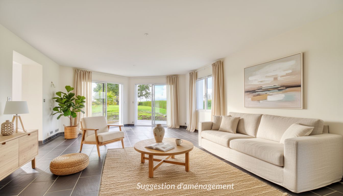 PLOULEC'H Maison familiale, 4 chambres, vue dégagée, grand jardin, (22300)Ploulec'h 1