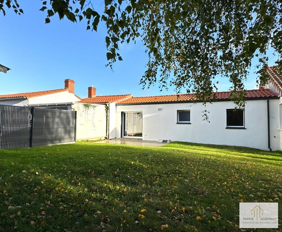 Maison de plain-pied centre-bourg de Haute-Goulaine 60m2 3 pièces avec jardin