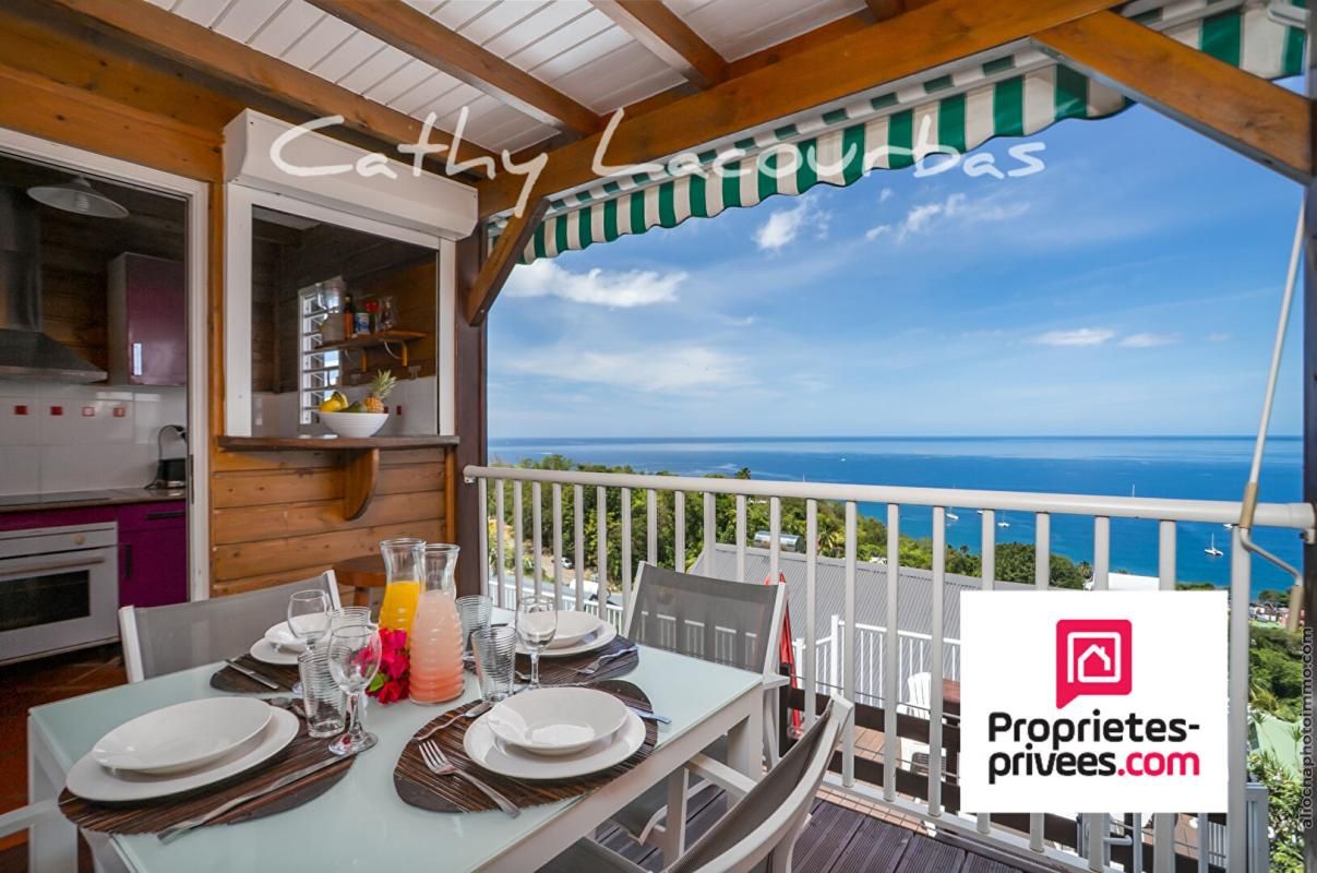 BOUILLANTE Superbe Appartement T3 Duplex ,vue mer exceptionnelle et piscine- Bouillante 2