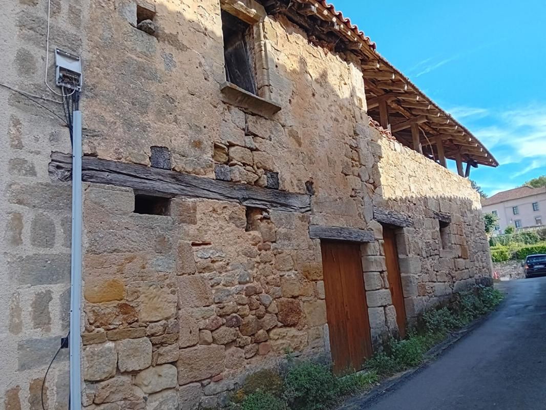 CARDAILLAC Bâtiment  en pierre 3 pièces 298m2 maison et grange 1