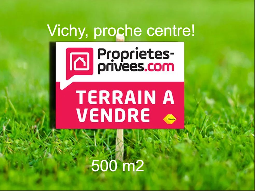 VICHY Terrain proche centre Vichy 1