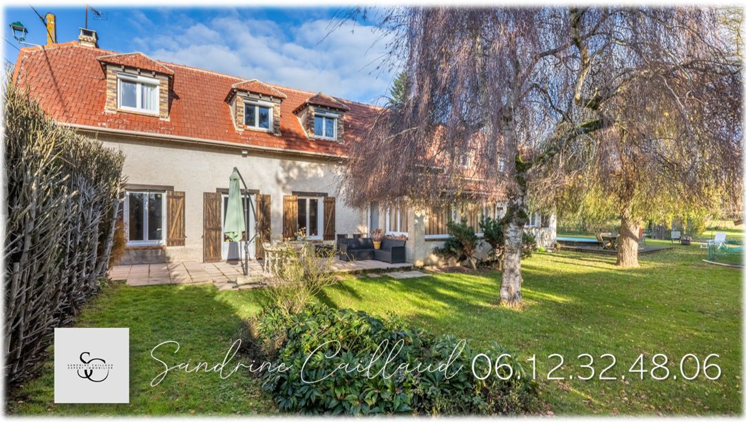 HOUDAN CO-EXCLUSIVITÉ - MAISON ANCIENNE AU LARGE POTENTIEL - 6 Chambres - 2 salons - Piscine - Parking -  Terrain 1763m² - Prix 498000 Euros HAI 2