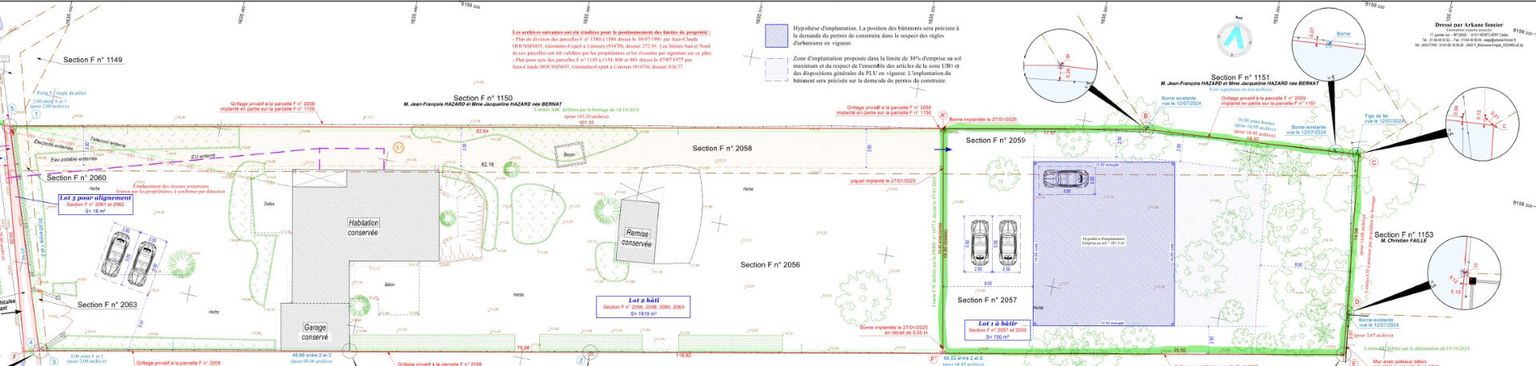 BRIIS-SOUS-FORGES Terrain Briis Sous Forges 700 m2 2