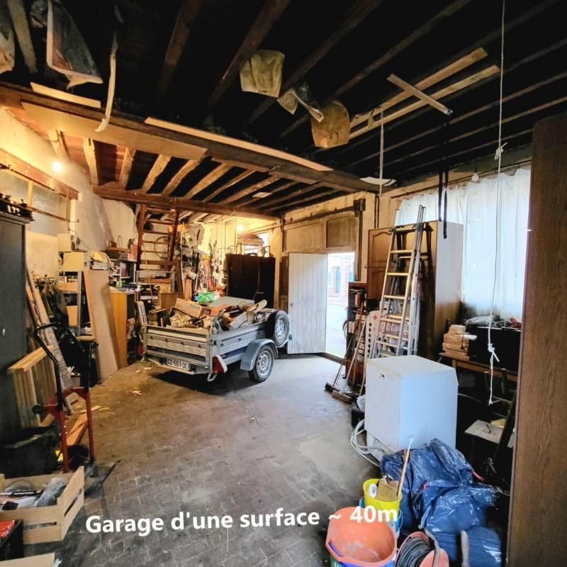 NONANCOURT Maison à rénover (99m²), Nonancourt (27320), 7 pièces, garage, dépendance, cave à vin, terrain de 210 m². Prix HAI : 95 990 3
