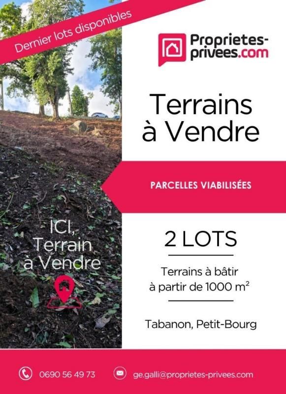 PETIT-BOURG Terrain Petit Bourg 1000 m2 1