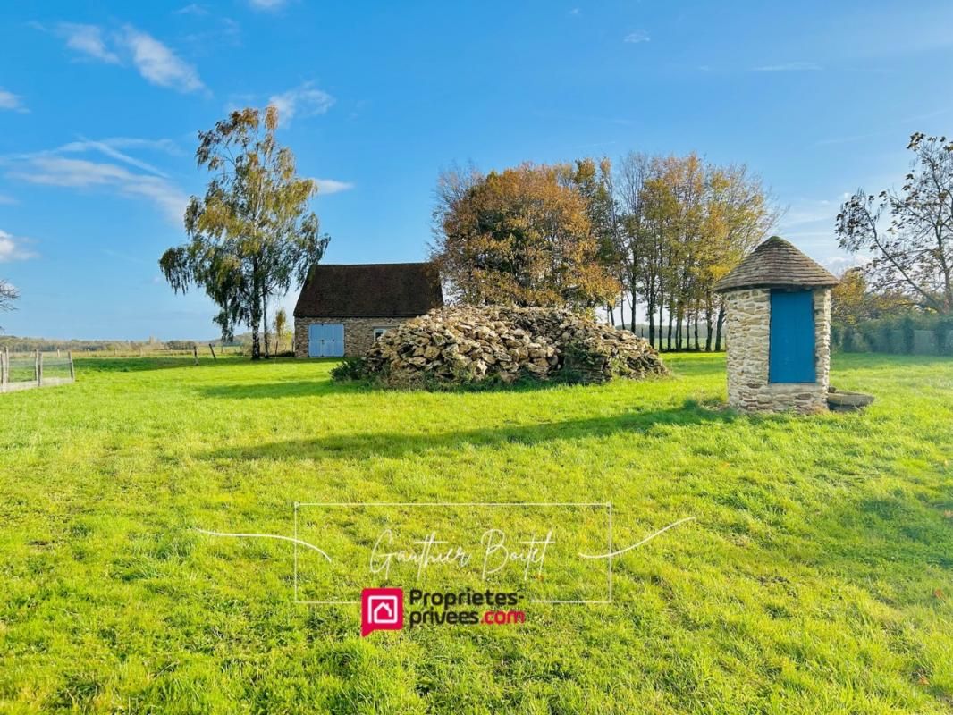LA FERTE-GAUCHER Terrain de 2 420 m² avec grange en pierre meulière ( + vente maison attenante ) 1