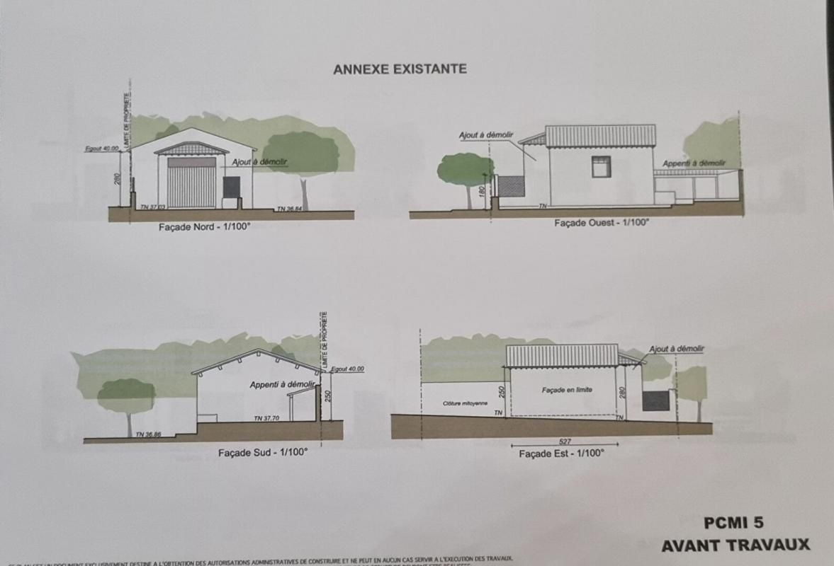 BANDOL Terrain  264 m2 avec Permis de construire obtenu 2