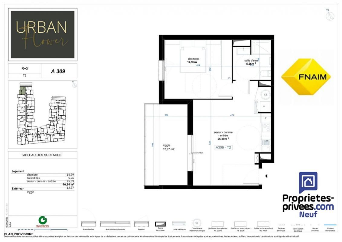 Frais de notaire offerts pour ce 2 pièce(s)