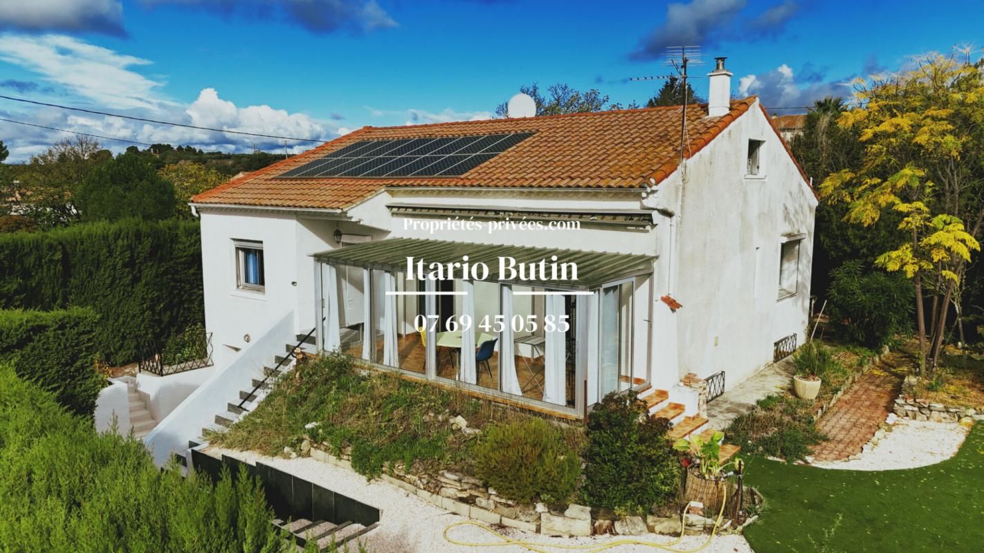 NISSAN-LEZ-ENSERUNE Maison T5 avec Garage, atelier et piscine 2