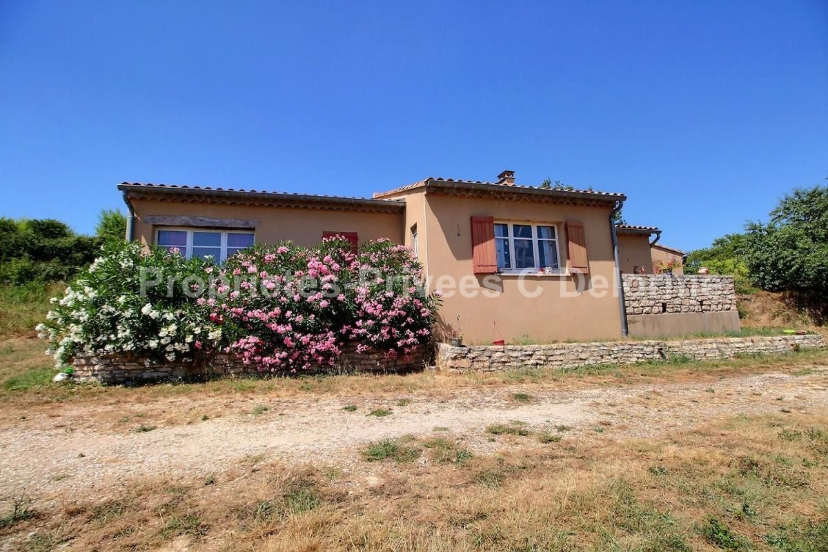 ISSIRAC Barjac Goudargues, VIAGER OCCUPE SUR 1 TETE, Villa de 2011, Issirac 30760, 2 chambres ,95.4 m2 avec terrain de 4276m2 Constructible 1