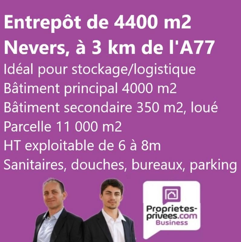 NEVERS ZONE INDUSTRIELLE - ENTREPOT 4500 M2 AVEC PARKING
