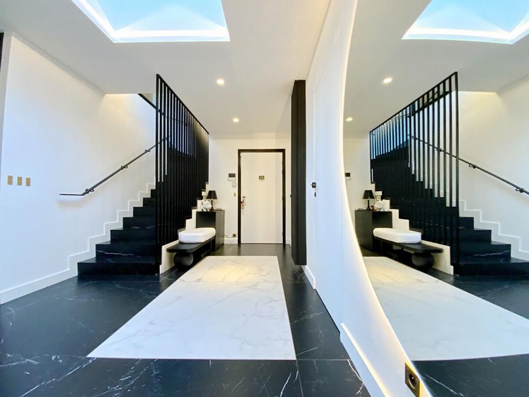 LEVALLOIS-PERRET Duplex d'exception aux prestations raffinées -- 4 chambres -- terrasse de 160 m2 3