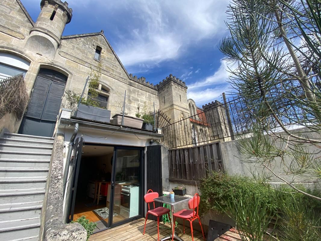 BORDEAUX Charmante maison 3 ch 2 terrasses petit parking 1