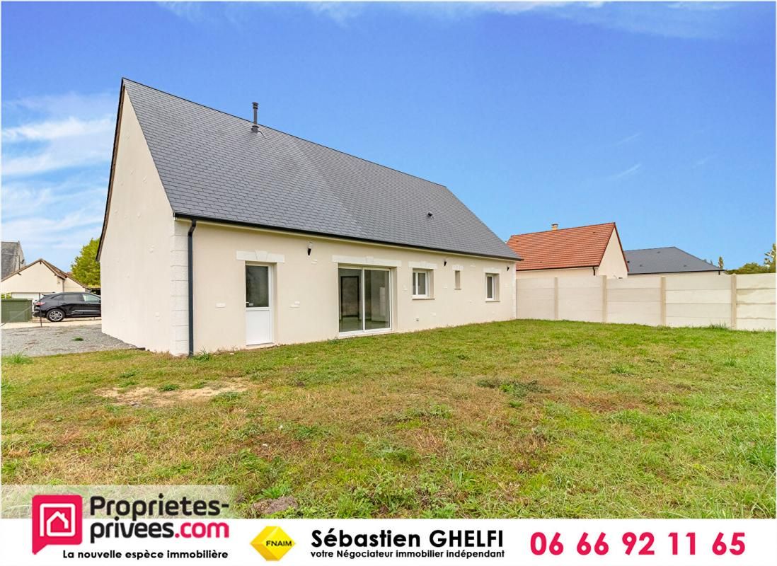 GY-EN-SOLOGNE maison de plain pied avec 3 chambres cellier et garage 2