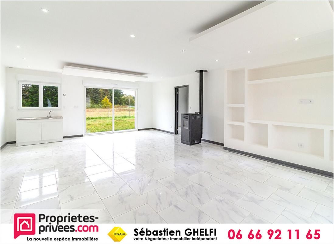 GY-EN-SOLOGNE maison de plain pied avec 3 chambres cellier et garage 3