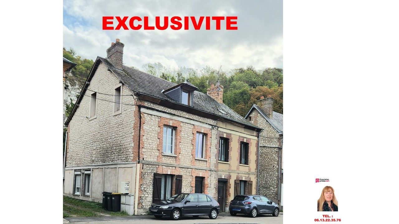 Exclusivité - Les Andelys - Immeuble de rapport de 3 logements dont 2 loués pour une rentabilité de 18.240 par an.- Prix 195.900