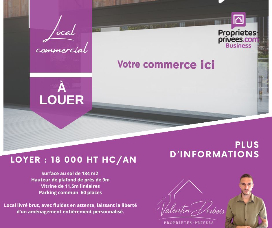 CARCASSONNE ZI CARCASSONNE - LOCAL COMMERCIAL184 m² 2