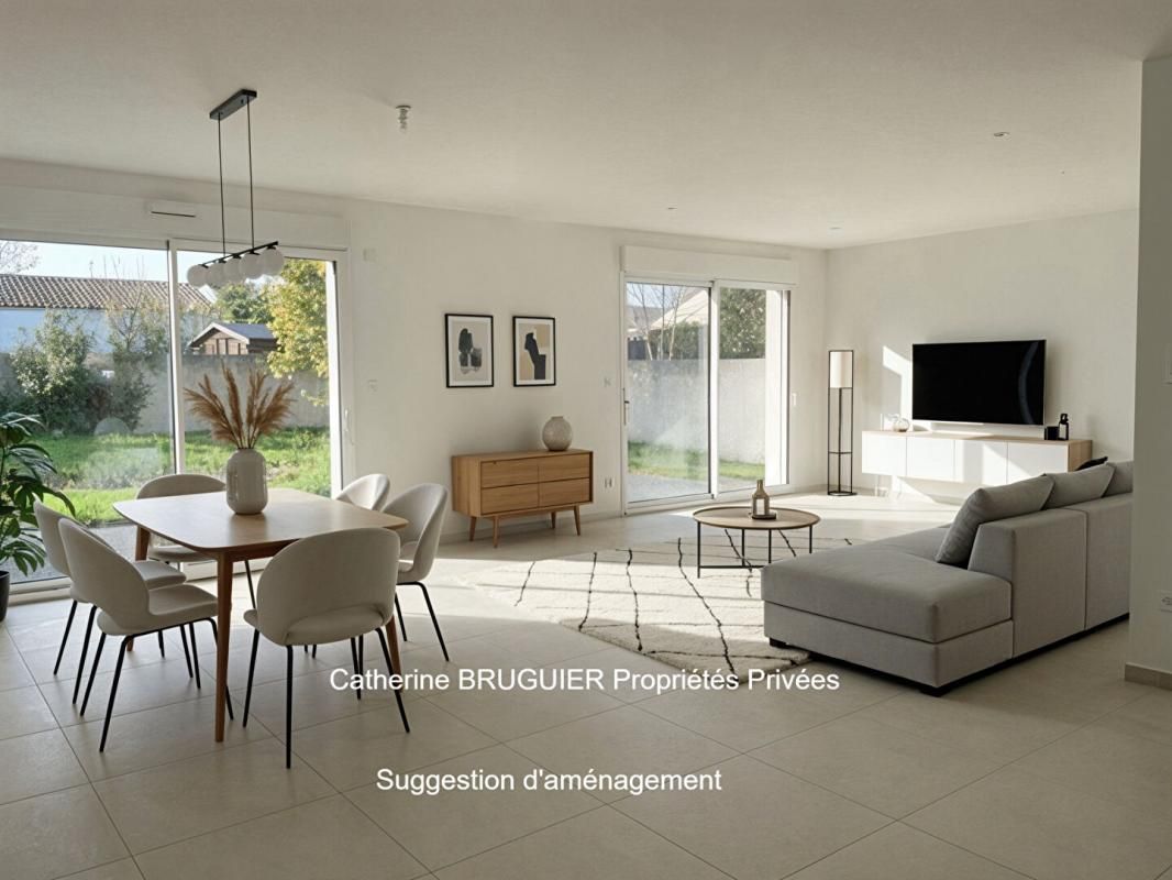 SAINT-JEAN-DE-LIVERSAY Maison entièrement rénovée 2024 de plain pied 114 m2 garage jardin clos 1