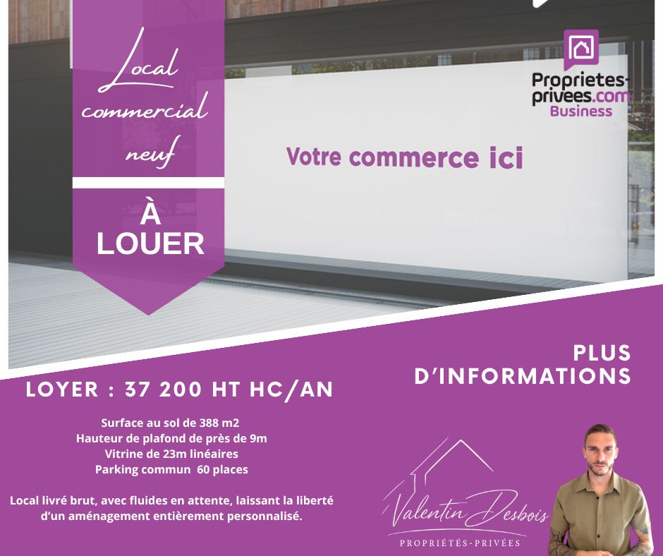 ZI CARCASSONNE - LOCAL COMMERCIAL 388 M²