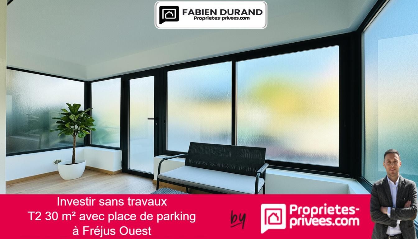 FREJUS Appartement T2 30 m² RDC avec parking à Fréjus Ouest - 127 300 1