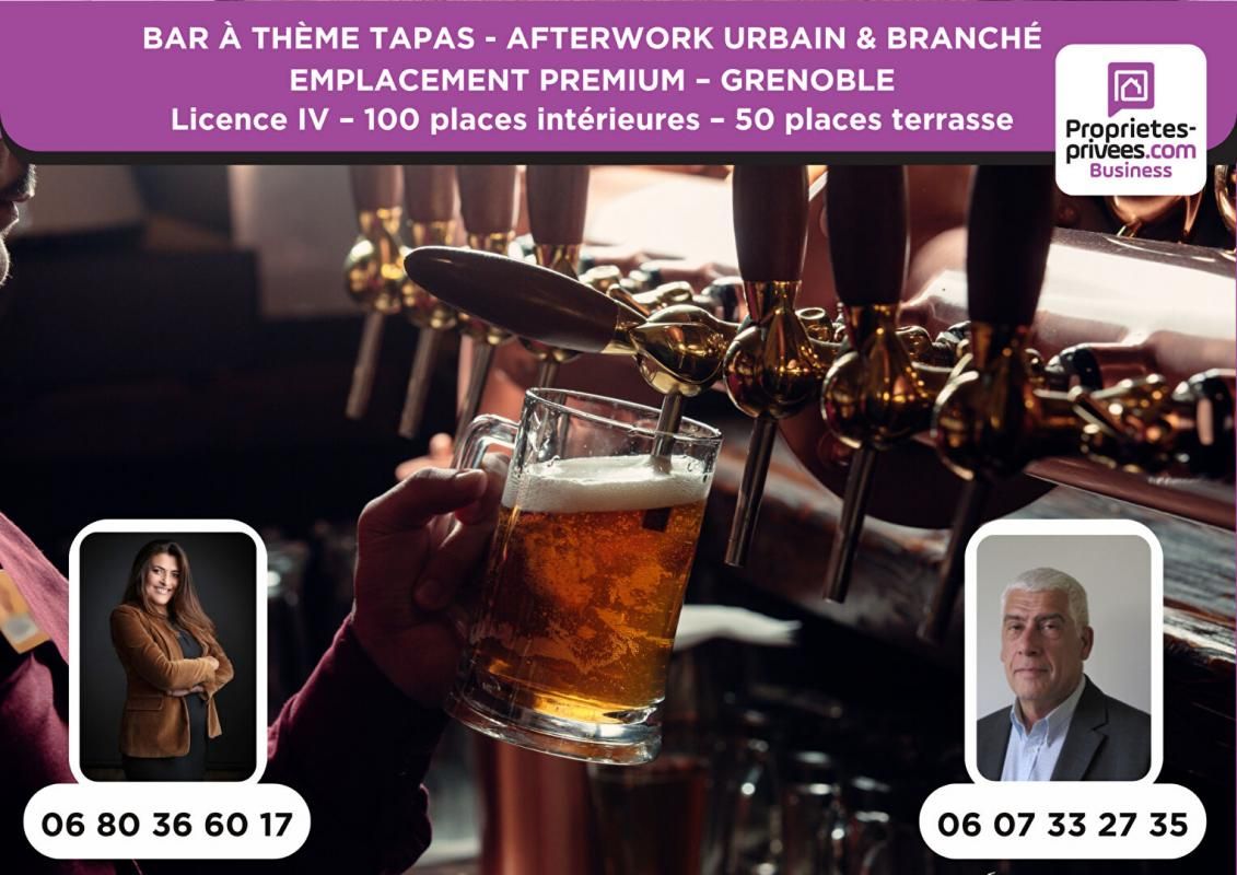 GRENOBLE GRENOBLE - BAR TAPAS & BIÈRES AFTERWORK, 130 PLACES, EMPLACEMENT PREMIUM 2
