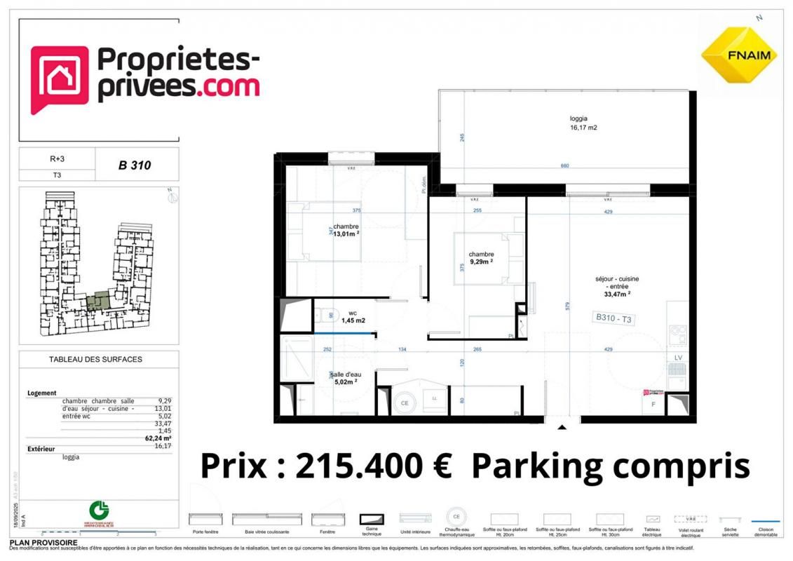 NARBONNE QUARTIER RESIDENTIEL - Appartement 3 pièce(s) 62.96 m2 3