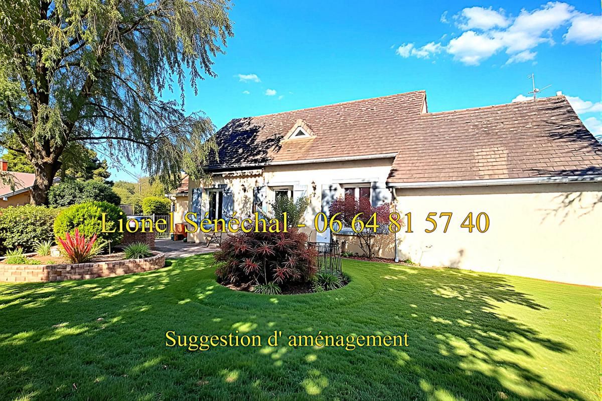 BRETTE-LES-PINS Maison 8 pièces de 135 m2 habitables avec un sous sol complet sur une parcelle de plus de 1 700 m2 2