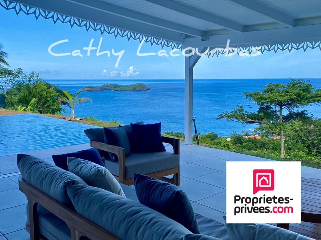 BOUILLANTE Villa d'exception et et terrain constructible avec vue mer panoramique - Bouillante 1