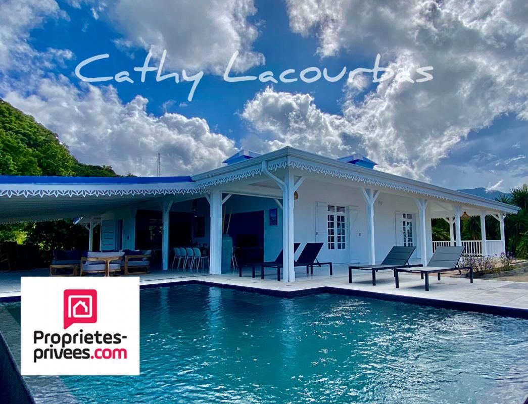 BOUILLANTE Villa d'exception et et terrain constructible avec vue mer panoramique - Bouillante 2