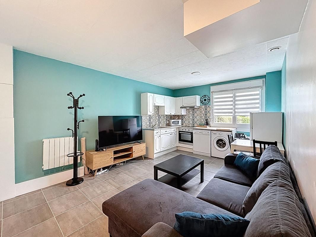 VANNES Appartement T2 de 38 m2, vendu entièrement meublé. Vannes Albert 1er Kercado 1