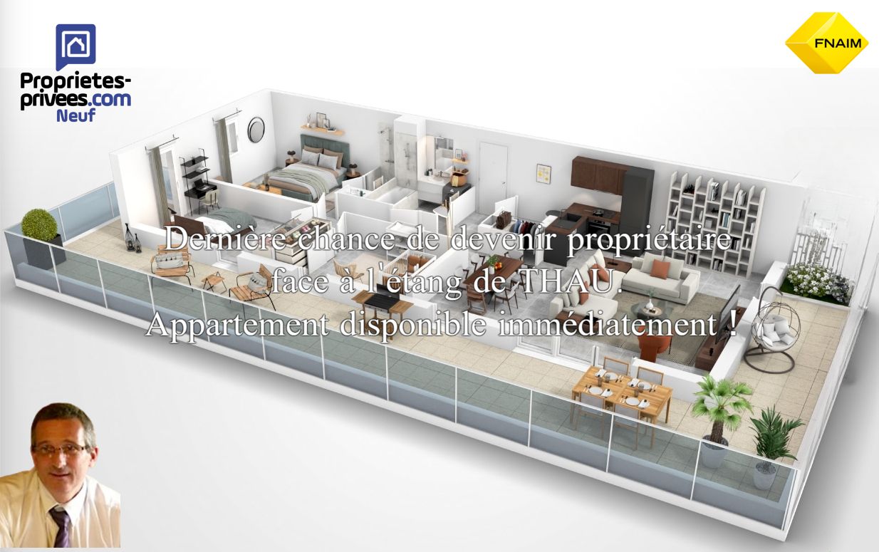 SETE T4 d'exception, 89 m², Terrasse 63 m². Vue imprenable sur le Bassin de Thau 2