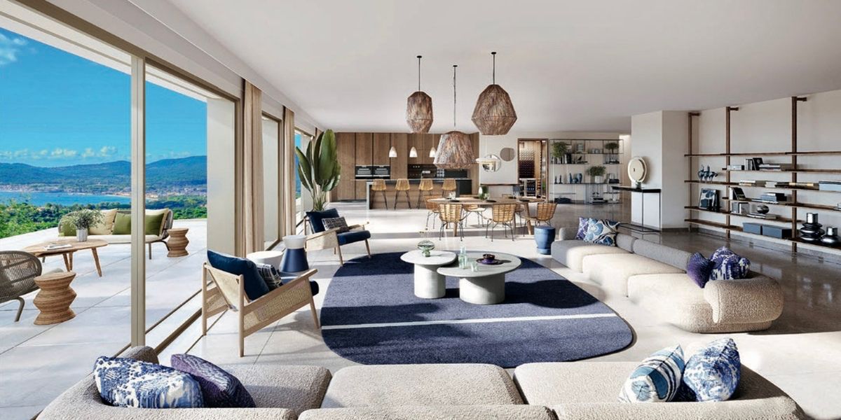 SAINT-TROPEZ Villa en baie de Saint Tropez 6 pièces  Plage Piscine Pool house et jardin privatif 3