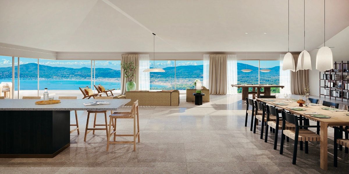 SAINT-TROPEZ Villa en baie de Saint Tropez, 6 pièces. 400 m2, Piscine et jardin privatif 2